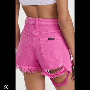 Rollas pink duster shorts